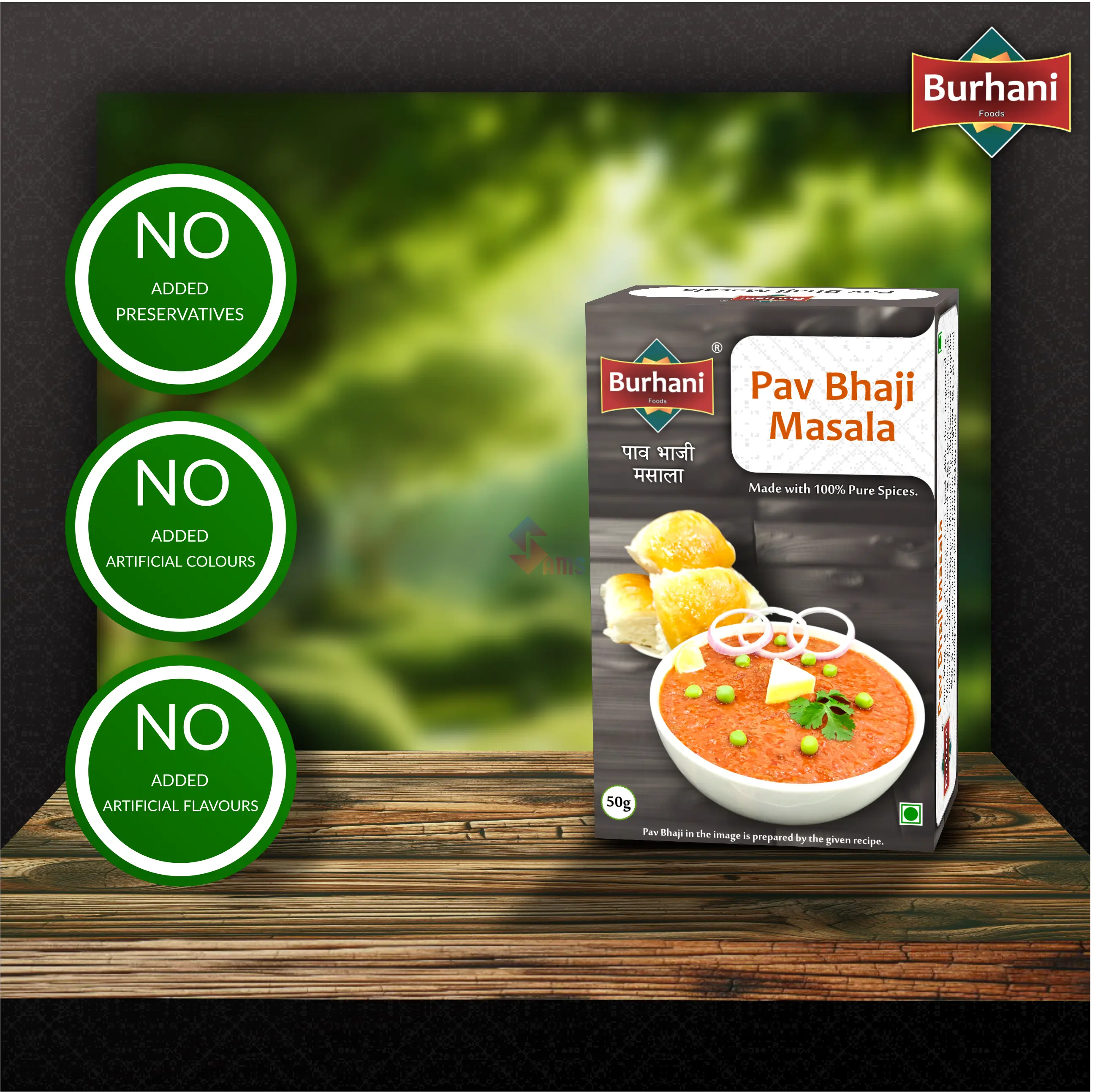 Pav Bhaji Masala Box Infographic -2.webp